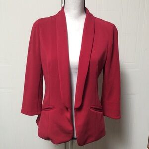 Skies are Blue Red Blazer size small